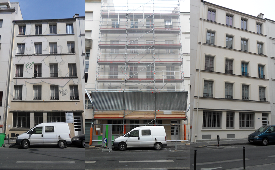 Divers rénovations d&rsquo;immeuble — Région parisienne